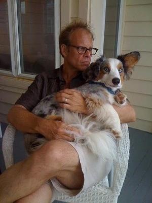 Alton Brown and Sparky