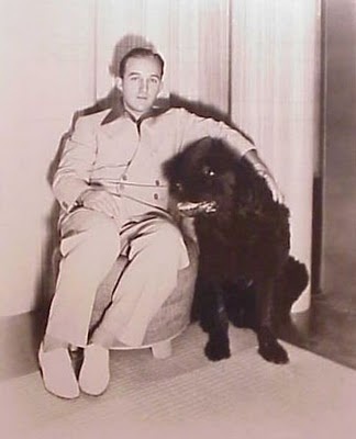 Bing Crosby And His Newfoundland