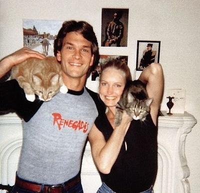 Patrick Swayze and Lisa Niemi