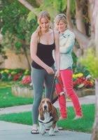 Jennifer Lawrence has a Basset Hound!